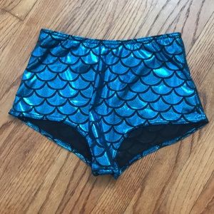 mermaid shorts